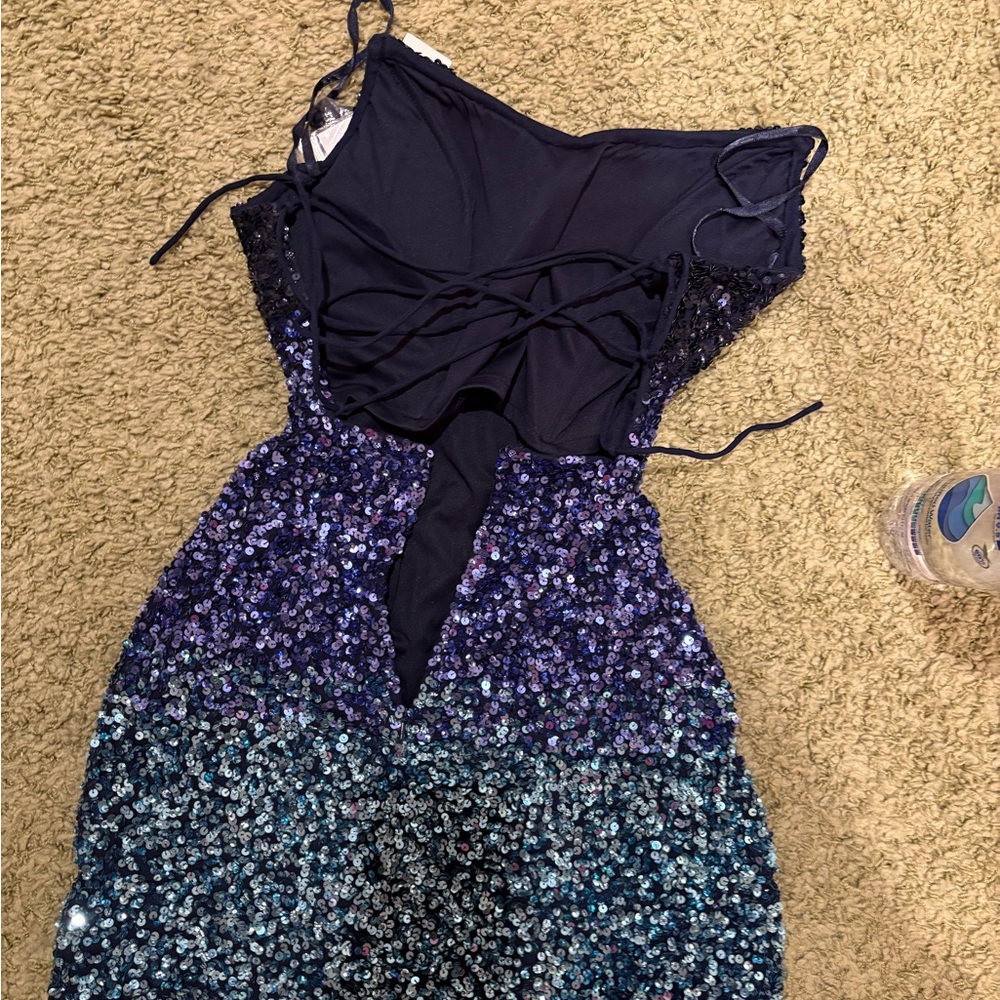 Scala Blue Mini Dress